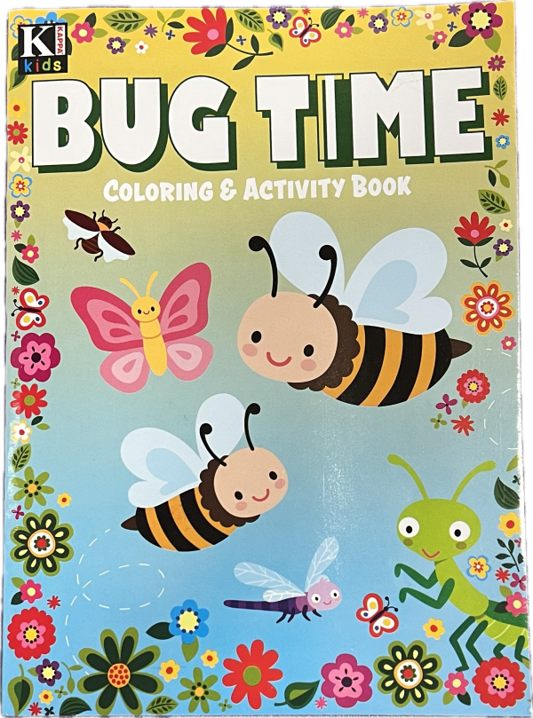 Bug Time Coloring & Activity Books