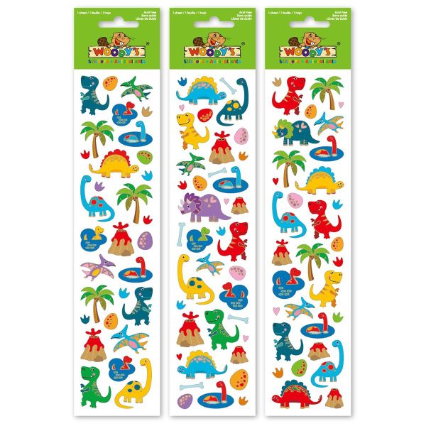 Woody’s Micro Stickers ~ Dinosaurs