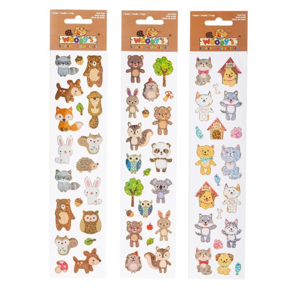 Woody’s Micro Stickers ~ Pets & Animals