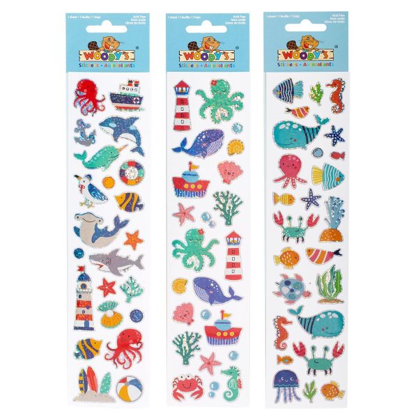 Woody’s Micro Stickers ~ Ocean Fun