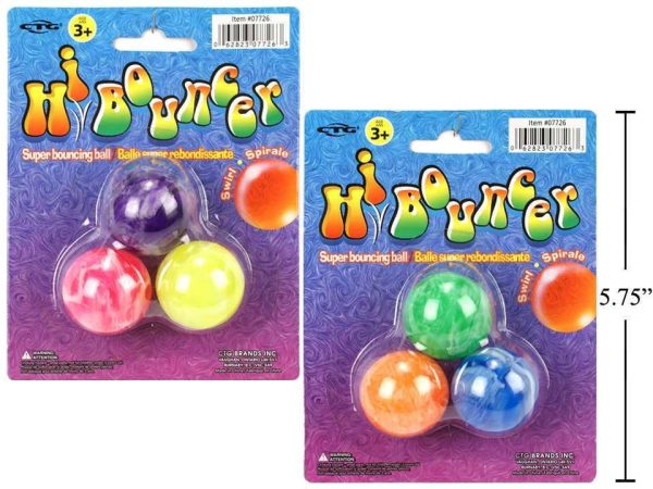 High Bounce Balls – 35mm ~ 3 per pack