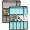 Gourmet Plastic Cutlery Tray with 6 Sections