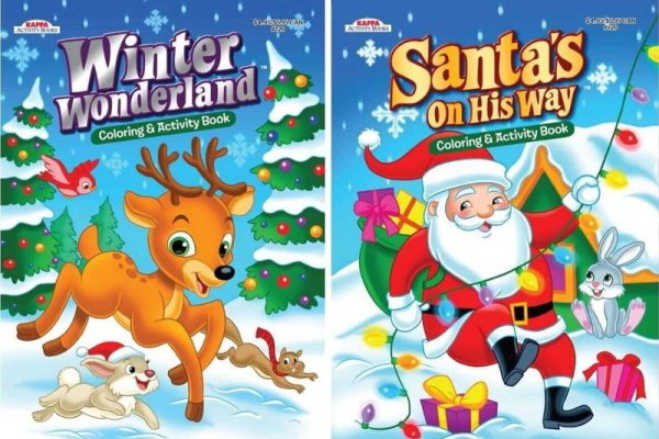 Christmas Coloring Book – 96 Pages