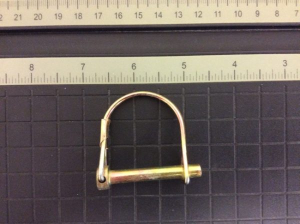 Quick Pin w/Curved Spring ~ 1/4″ x 1-1/2″