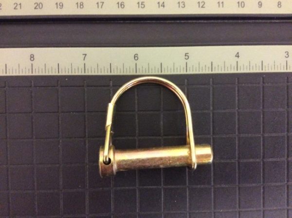 Quick Pin w/Curved Spring ~ 3/8″ x 1-3/4″