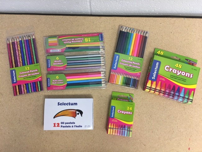 Crayons & Colored Pencils