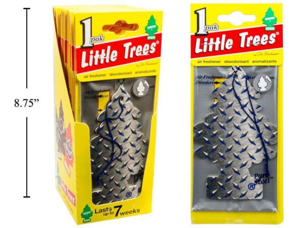 Little Tree Air Fresheners ~ Pure Steel