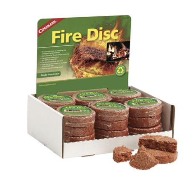 Coghlan’s Fire Disc ~ Display of 24