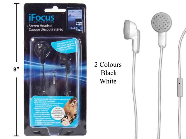 iFocus Earbuds ~ 2 assorted colors
