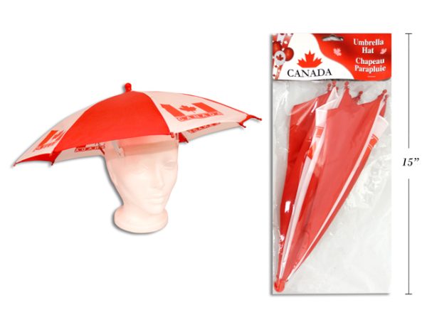 Canada Flag Umbrella Hat