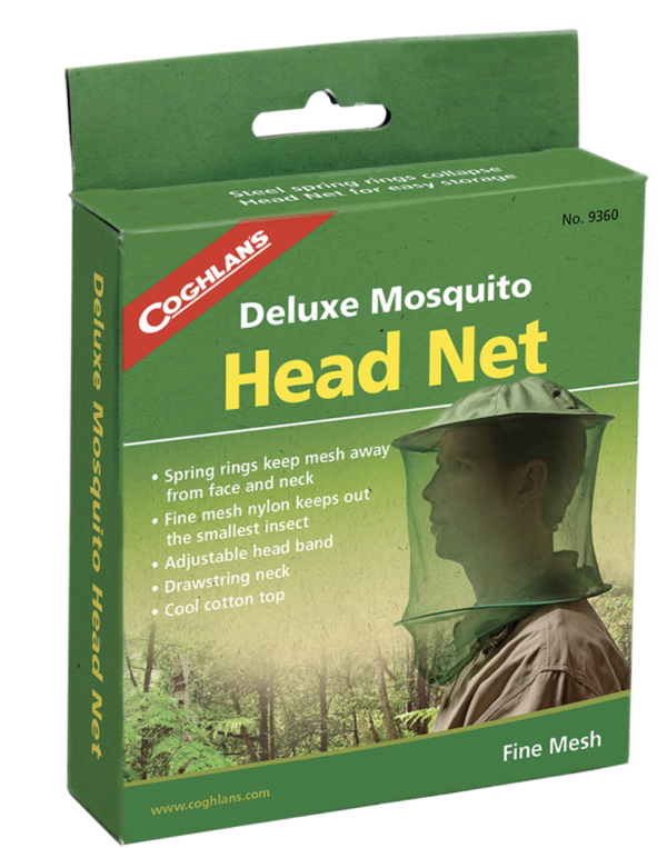 Coghlan’s Deluxe Fine Mesh Mosquito Head Net
