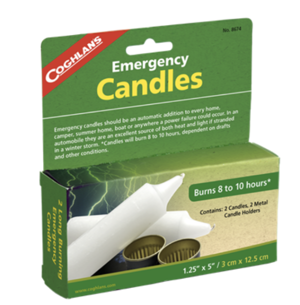 Coghlan’s Emergency Candles ~ 2 per pack