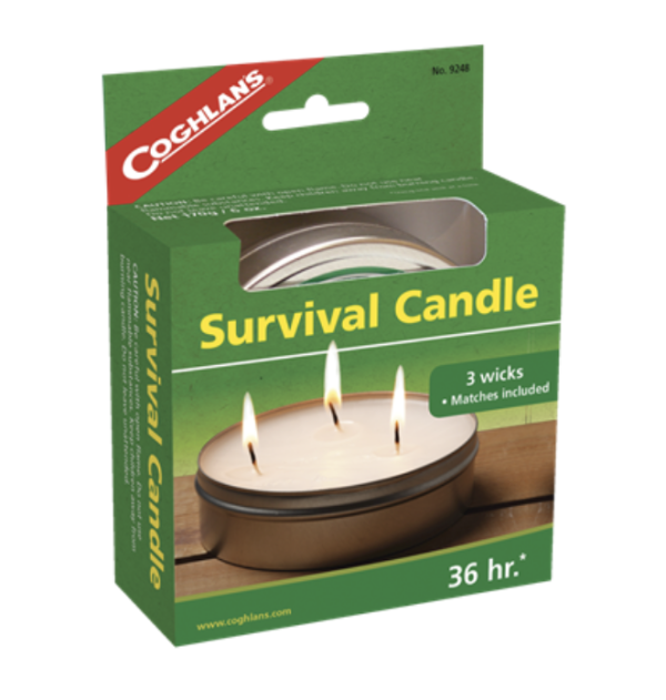 Coghlan’s Survival Candle ~ 36 hours