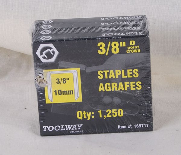 Toolway T-50 Staples ~ 3/8″ / 10mm
