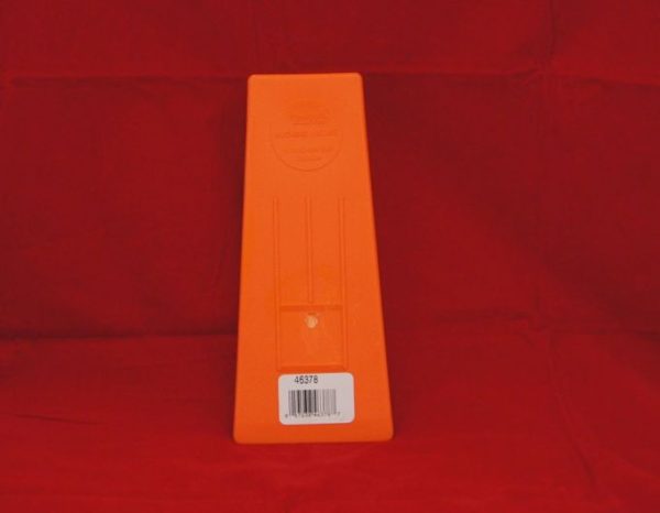 Wedge Felling – Orange ~ 3″ Wide x 7″ Long
