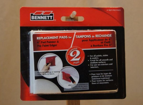 Bennett 4″ Pro Paint Edger Replacement Pads ~ 2 per pack