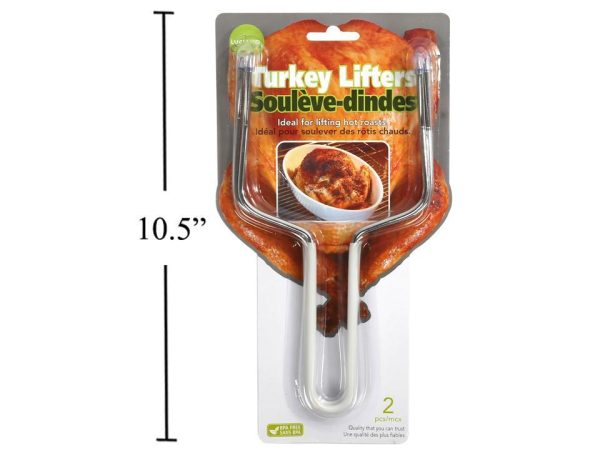 Luciano Turkey Lifter Forks ~ 2 per pack