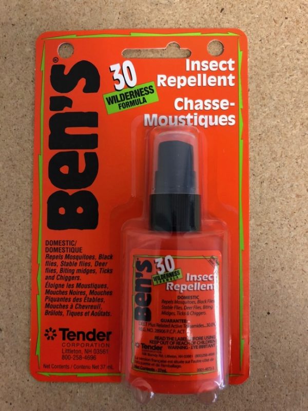 Ben’s 30 Tick & Insect Repellent ~ 37ml pump spray