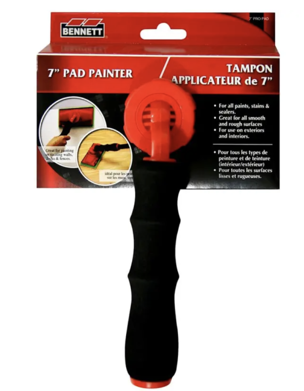 Bennett 7″ Pro Pad Painter w/Soft Grip Handle