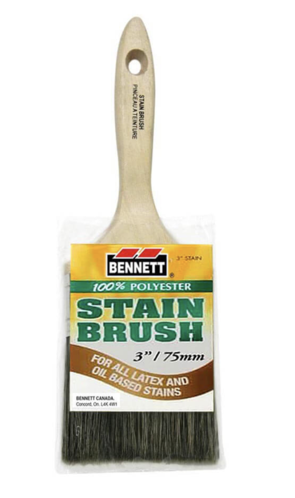 Bennett Stain Paint Brush ~ 3″
