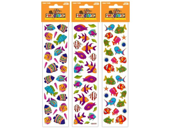 Woody’s Micro Stickers ~ Tropical Fish