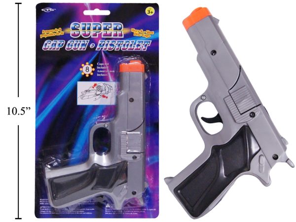 8-Shot Cap Gun ~ Silver