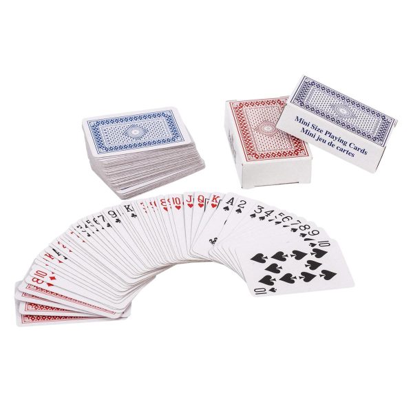 Mini Playing Cards in Plastic Case