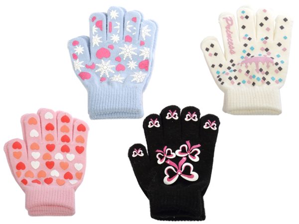 Nordic Trail Kid’s Magic Gloves ~ Girl’s Designs