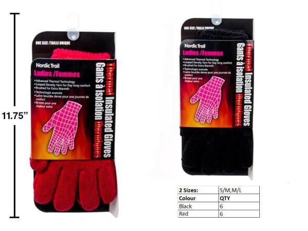Ladies Insulated Thermal Gloves