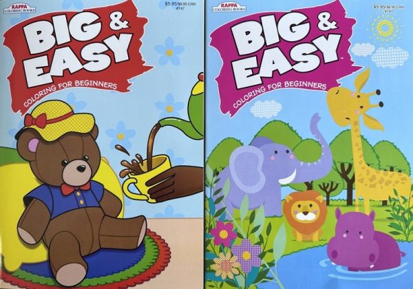 Big & Easy Coloring Book