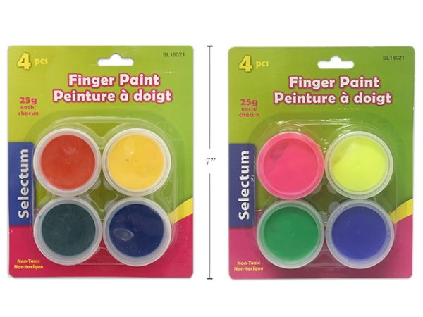 Selectum Finger Paints ~ 4 per pack