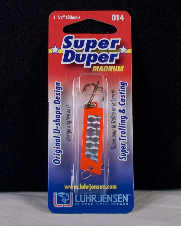 Luhr Jensen Super Duper - 1/12 Oz. - Chrome/Silver Prism-Lite