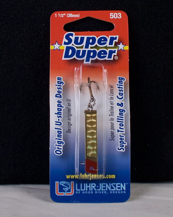 Super Duper Lure 503 Series ~ Brass / Gold Prism-Lite - Mr FLY