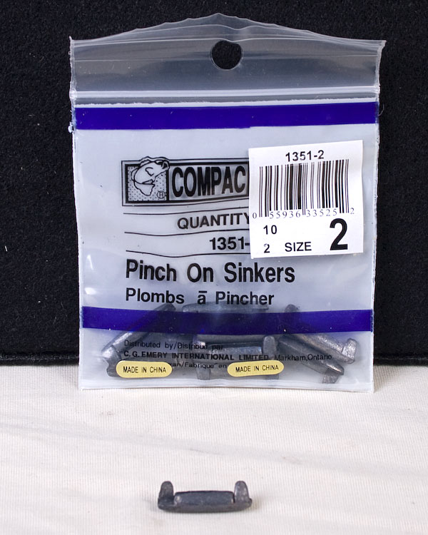 Compac Pinch-On Sinkers