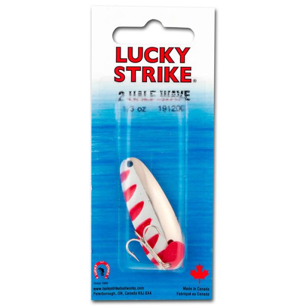 Lucky Strike Half Wave Lure 2″ ~ Nickel