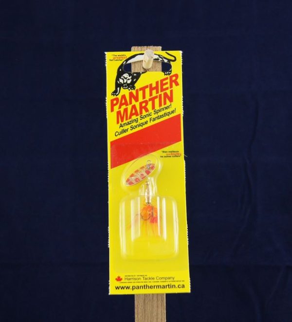 Panther Martin Lure - Size 2 ~ Zebra Yellow w/Fly - Mr FLY