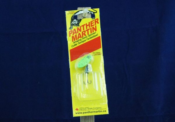 Panther Martin Lure – Size 4 ~ Green Speckled Black