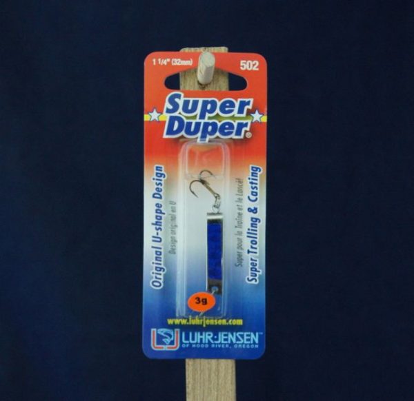 Super Duper Lure 502 Series ~ Chrome / Blue Prism-Lite