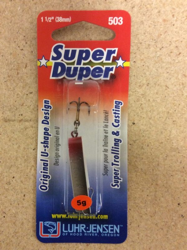 Super Duper Lure 503 Series ~ Silver Shad