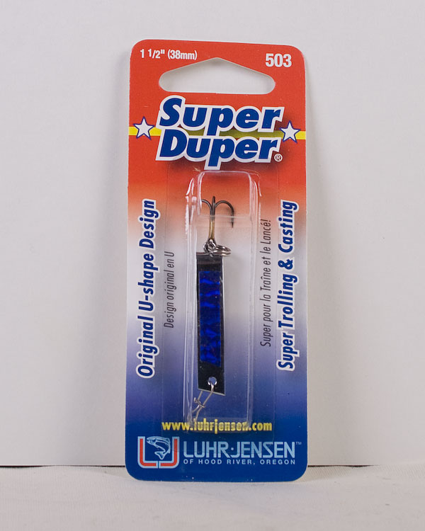 Super Duper Lure 503 Series ~ Chrome / Blue Prism-Lite - Mr FLY