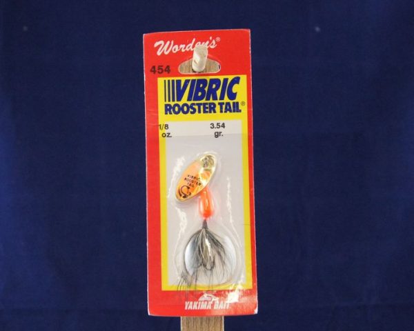 Vibric Rooster Tail – 1/8oz ~ Flame Mylar