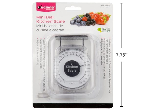 Luciano Mini Dial Kitchen Scale