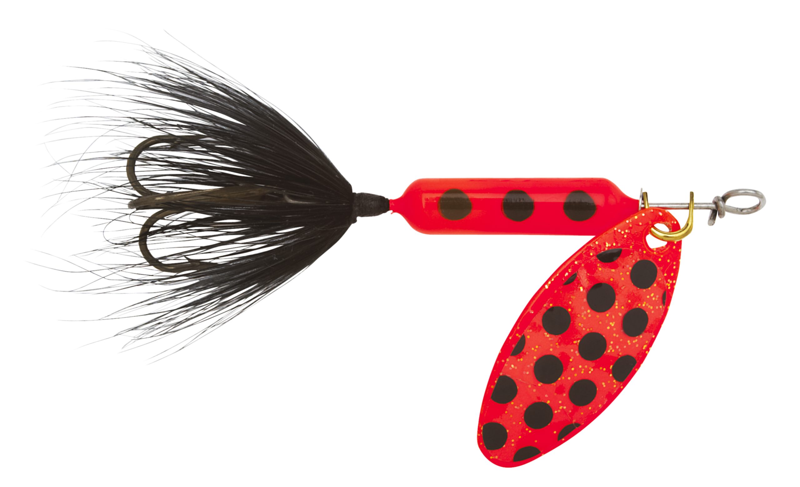 Original Rooster Tail - 1/8oz ~ Flame Spot - Mr FLY