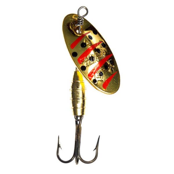 Panther Martin Lure – Size 4 ~ Deluxe Gold Red Black