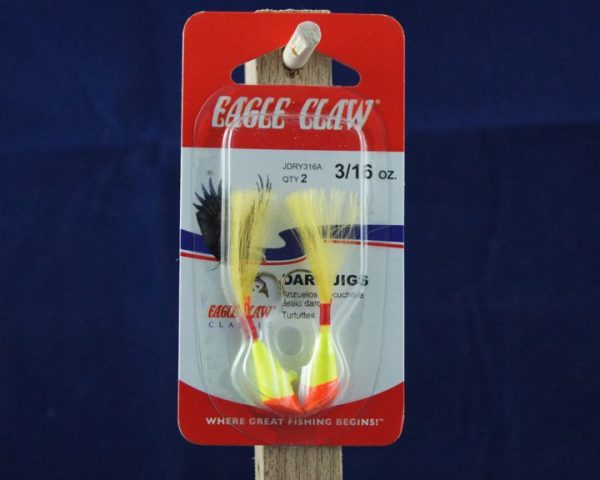 Eagle Claw Shad Darts – 3/16oz ~ Red / Yellow