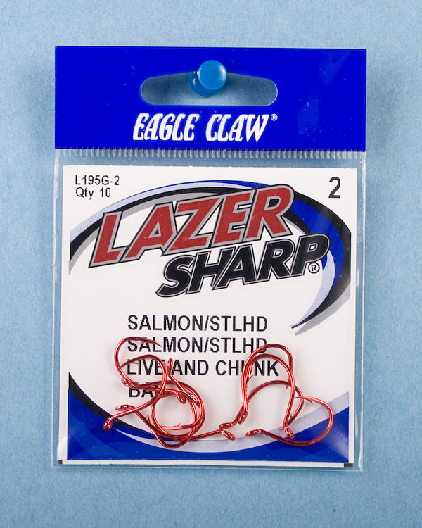 Eagle Claw Red Salmon Egg Hooks
