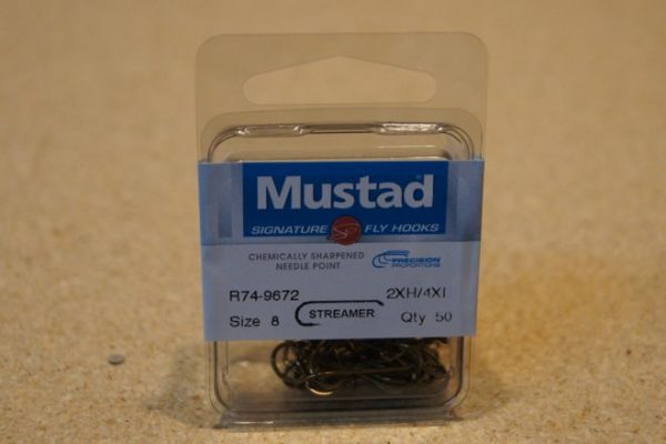 Mustad Streamer Hooks ~ 50 per pack