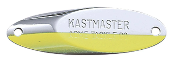 ACME Kastmaster – 1/8oz ~ Chrome Chartreuse Stripe