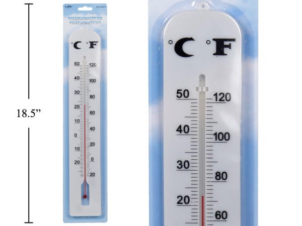 Jumbo Plastic Thermometer – 16″