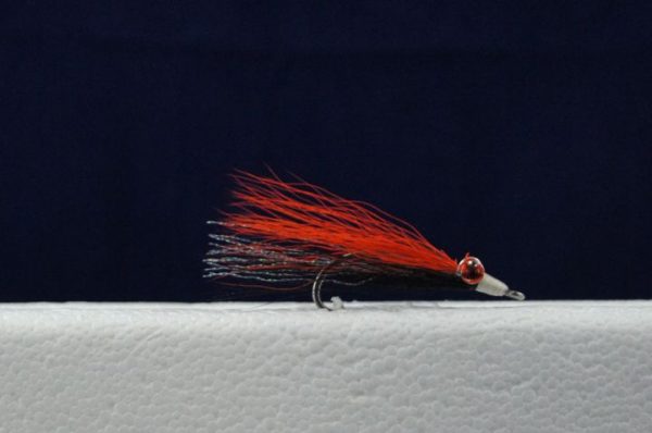 Clouser Minnow Flies – Size 4 ~ Orange / Black